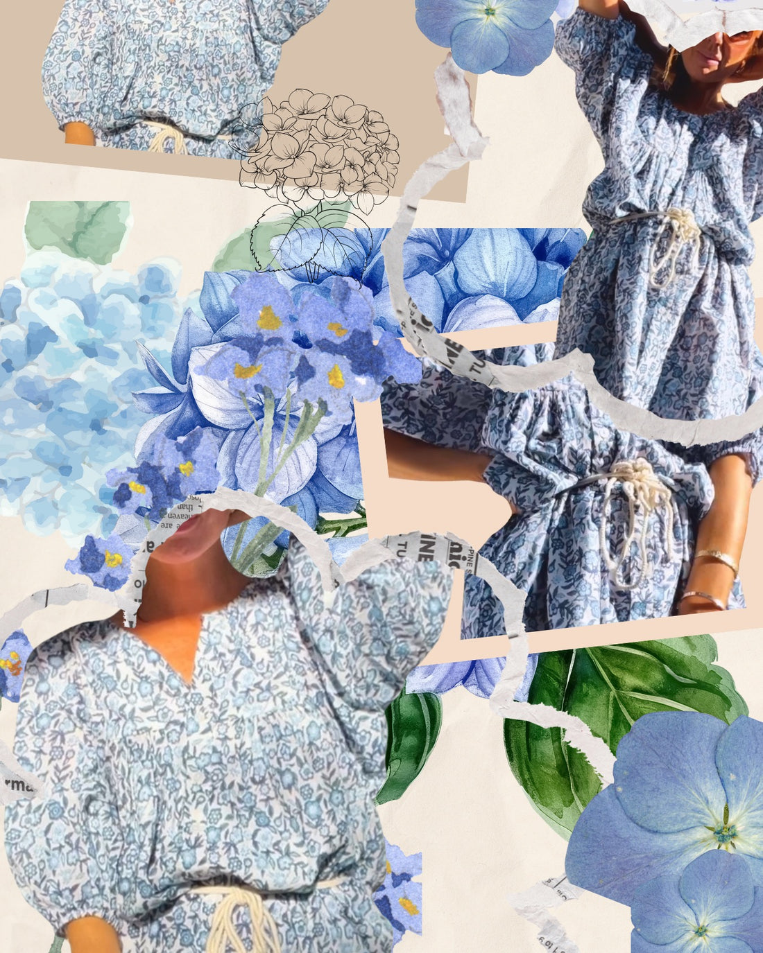 The process of Florascape prints