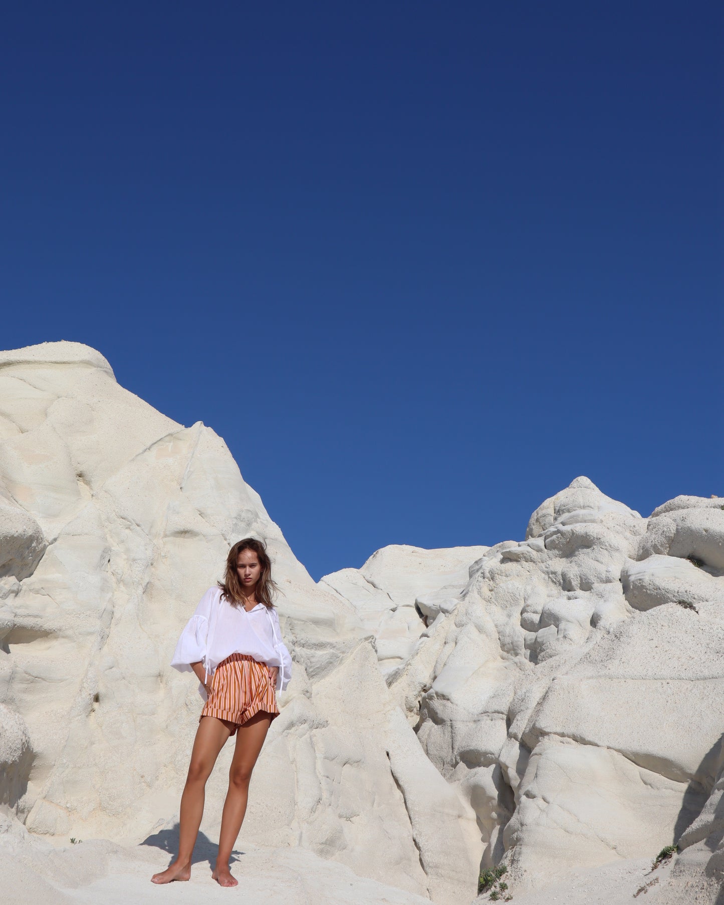 Hunter Shorts - Milos Stripe (final Sale)