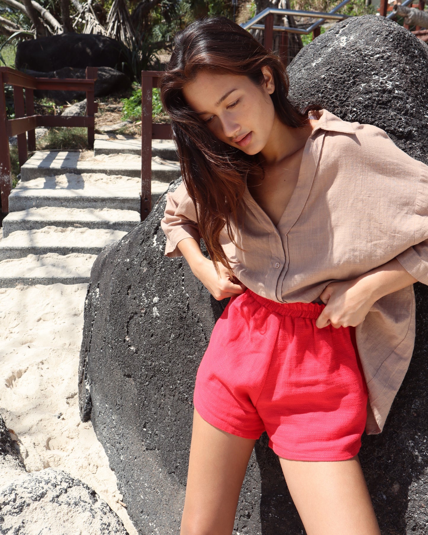Tala Shorts - cherry