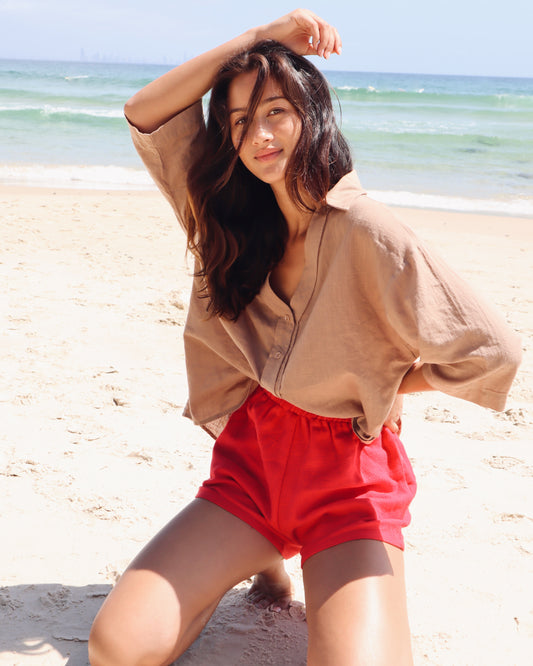 Tala Shorts - cherry