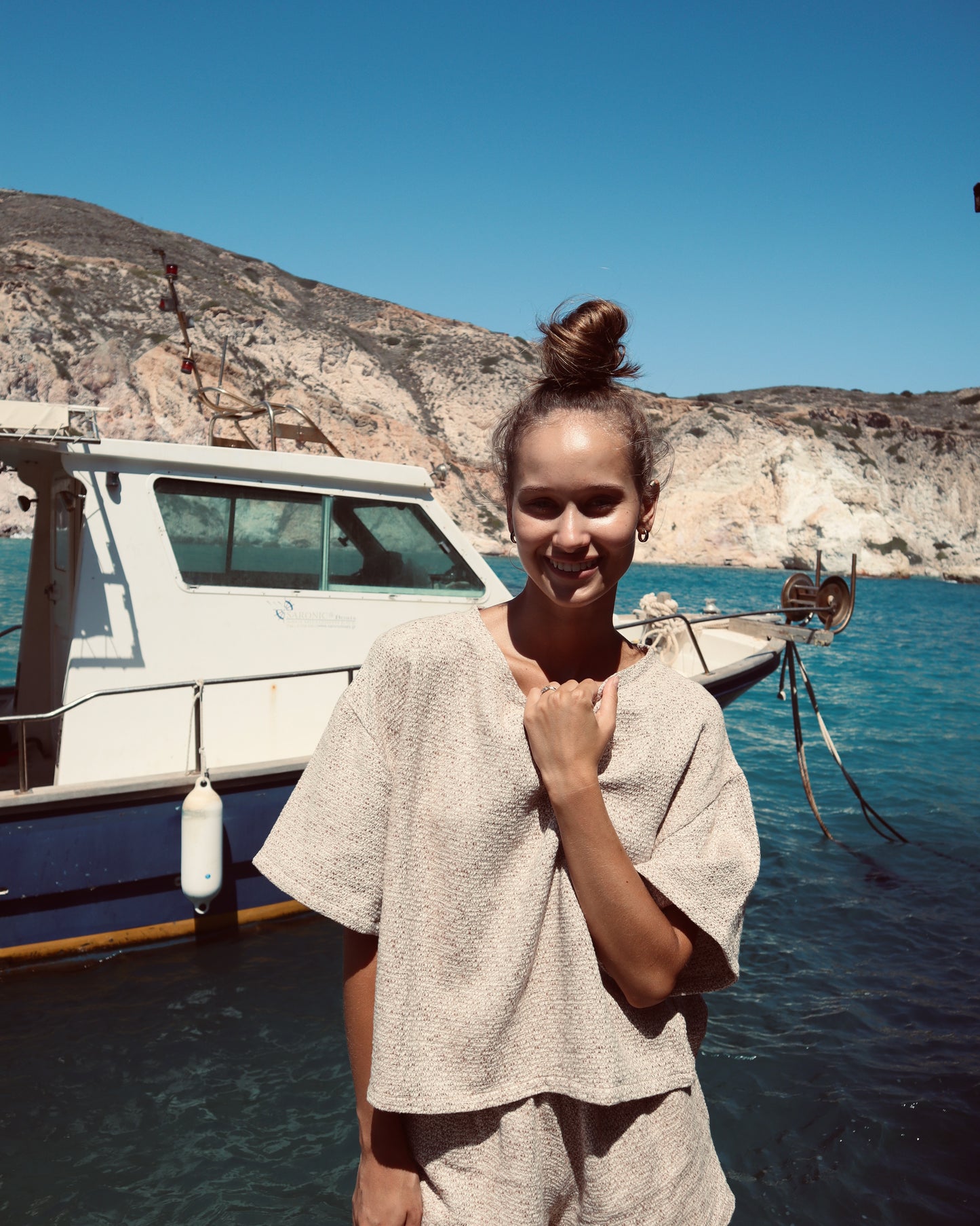 Ivy Top - Sand (final sale)