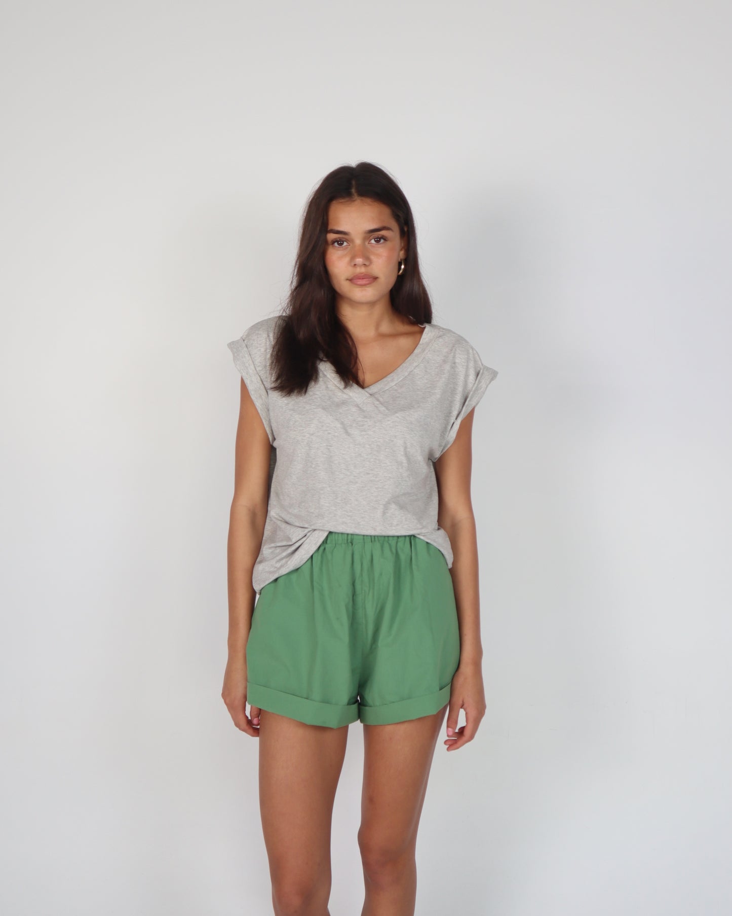 Rowan T-shirt - Grey Marle