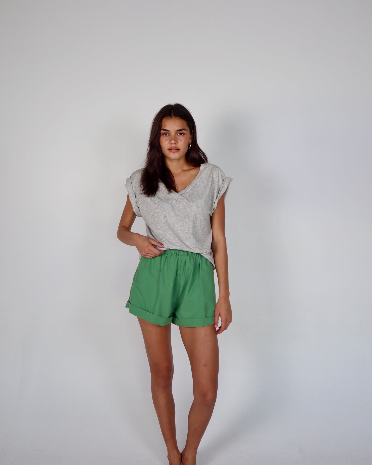 Rowan T-shirt - Grey Marle