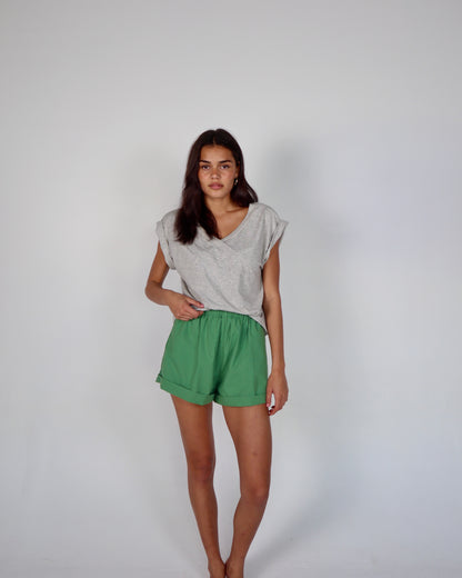 Rowan T-shirt - Grey Marle