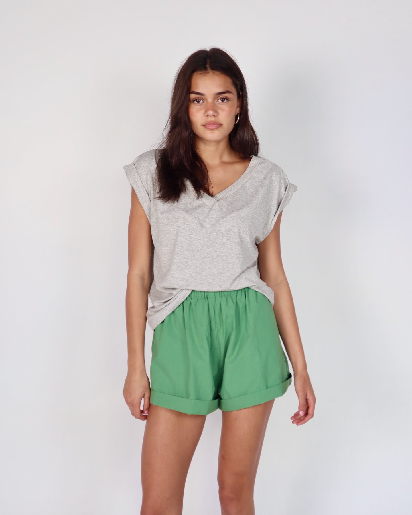 Rowan T-shirt - Grey Marle