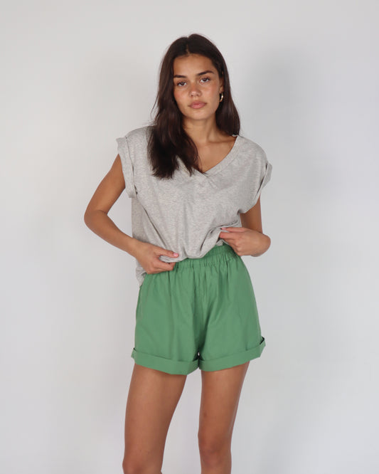 Rowan T-shirt - Grey Marle