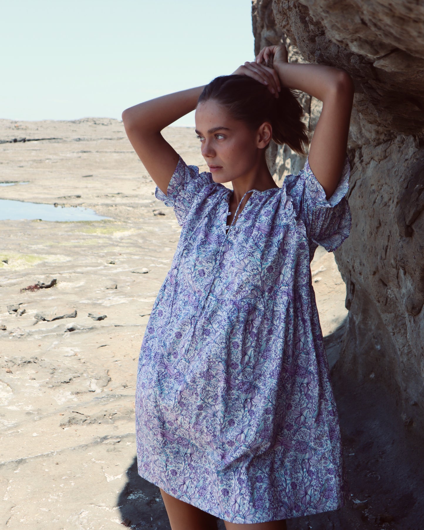Bella - Purple Floral (FINAL SALE)