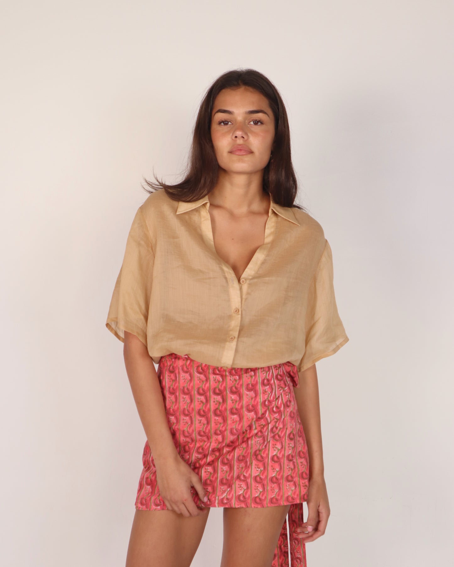 Henry Shirt - beige