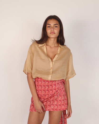 Henry Shirt - beige