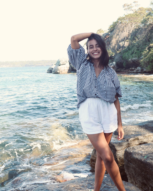 Lily Blouse - Gingham