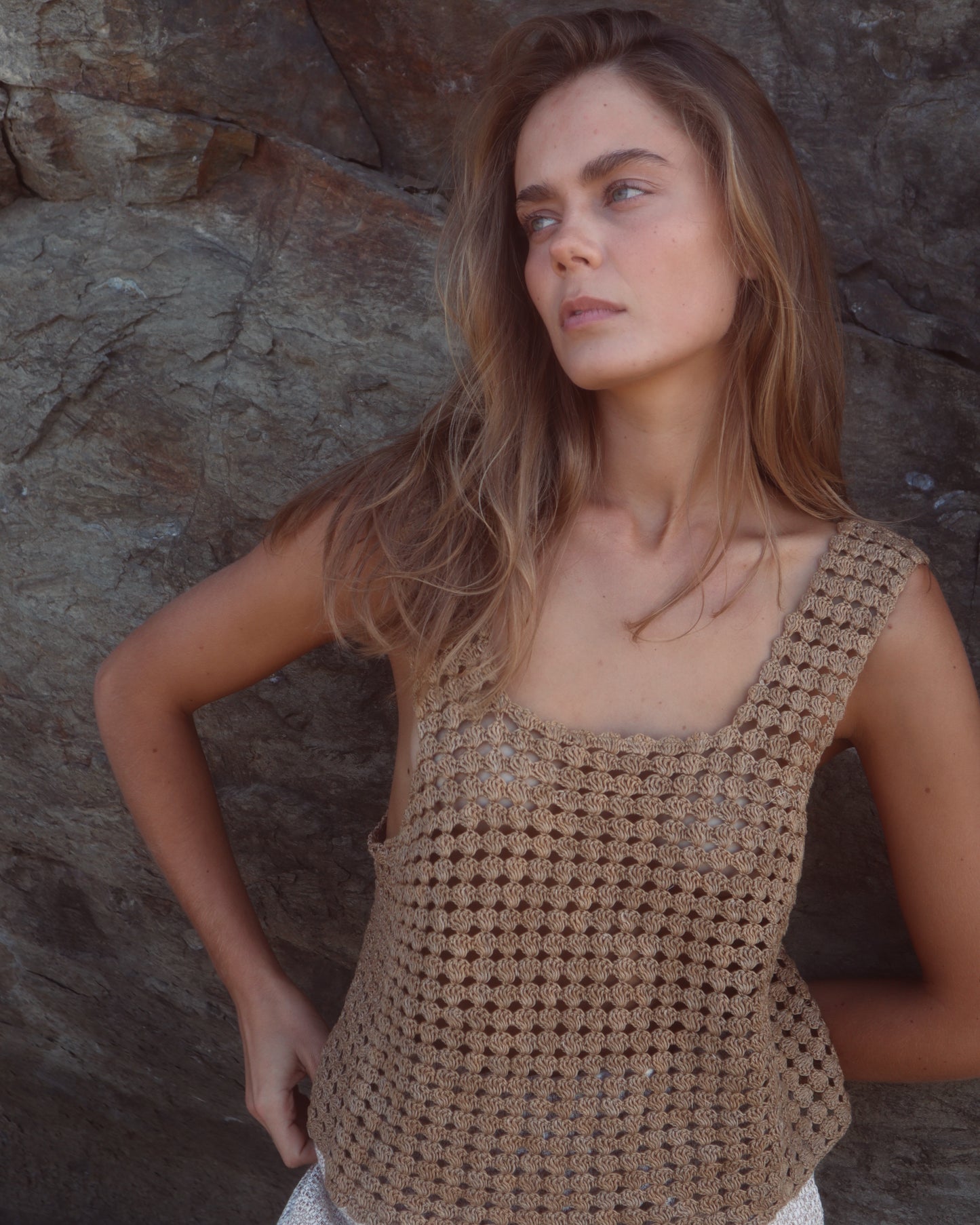 Crochet Top - Lion