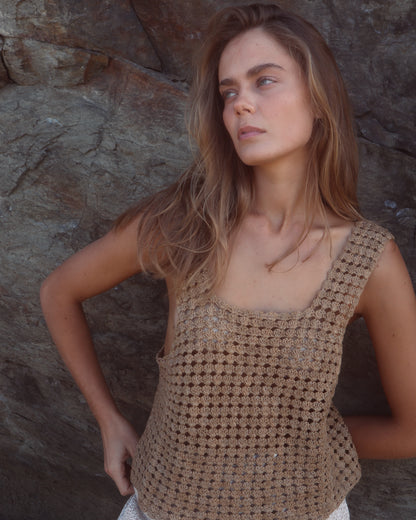 Crochet Top - Lion