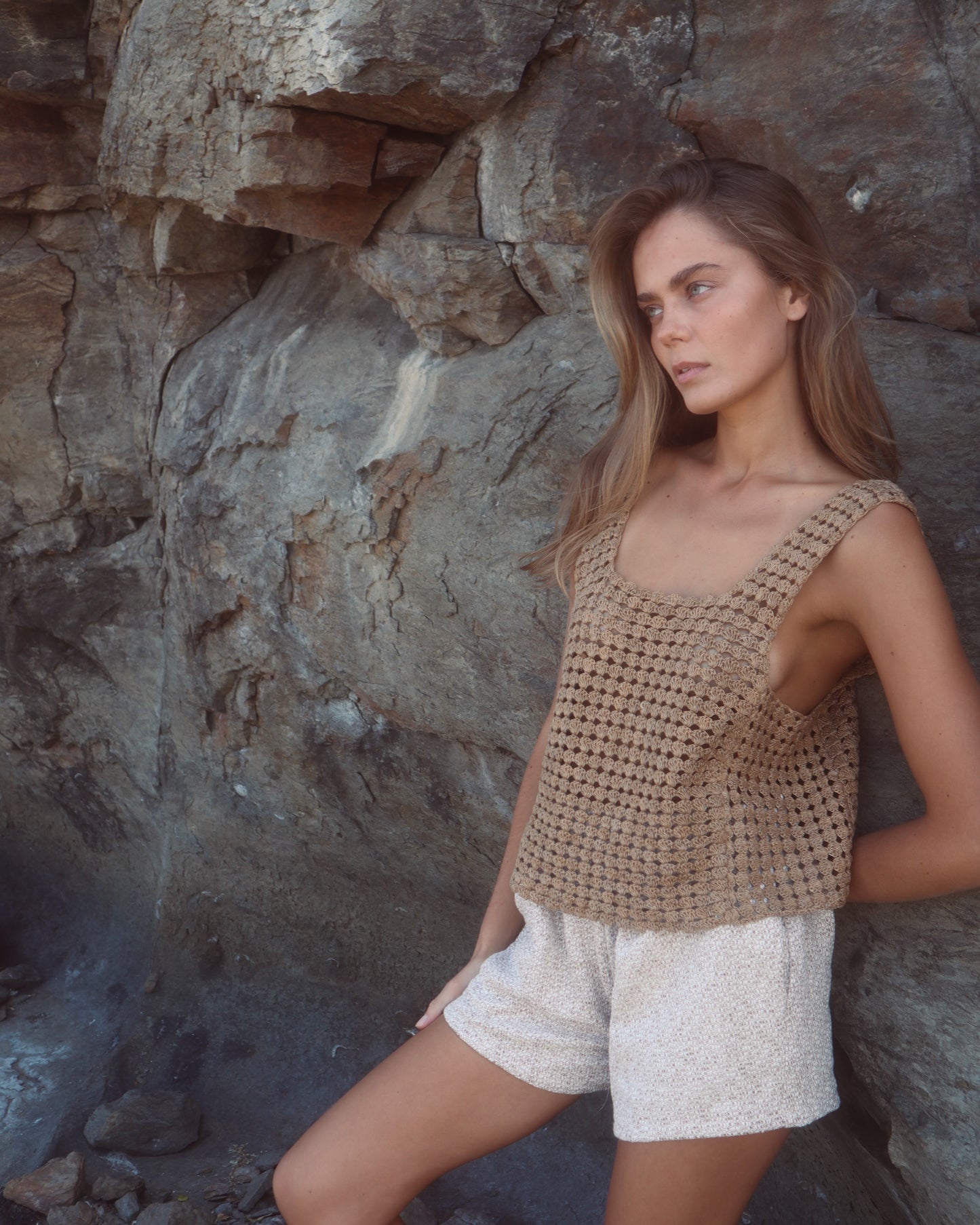 Crochet Top - Lion