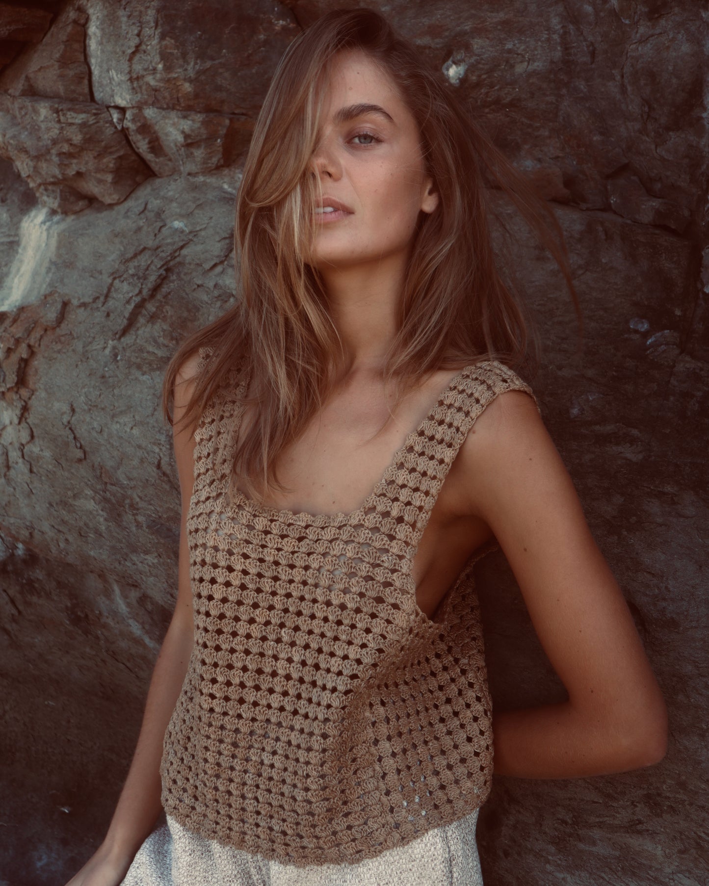 Crochet Top - Lion