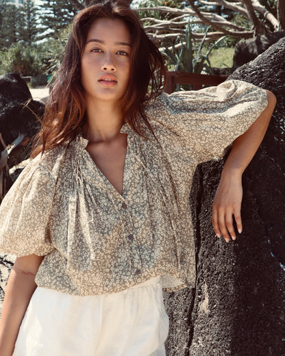 Lily Blouse - Meadow Fern