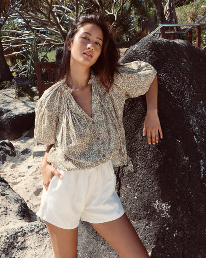 Lily Blouse - Meadow Fern