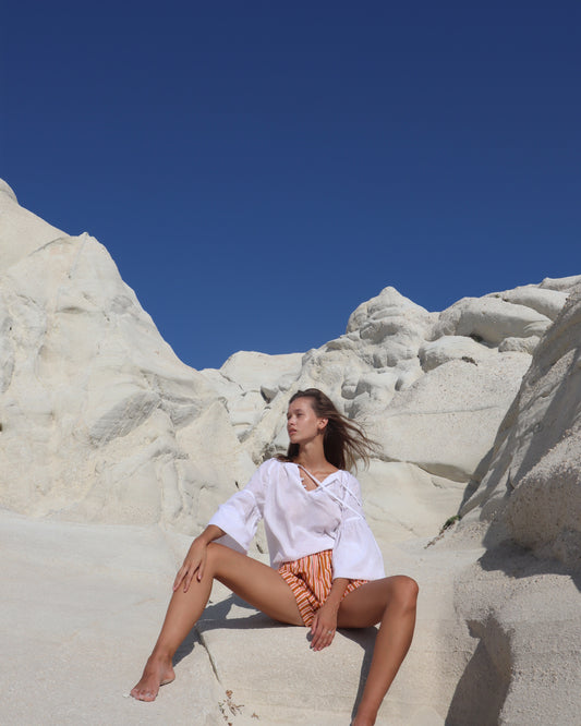 Clemence Blouse - white