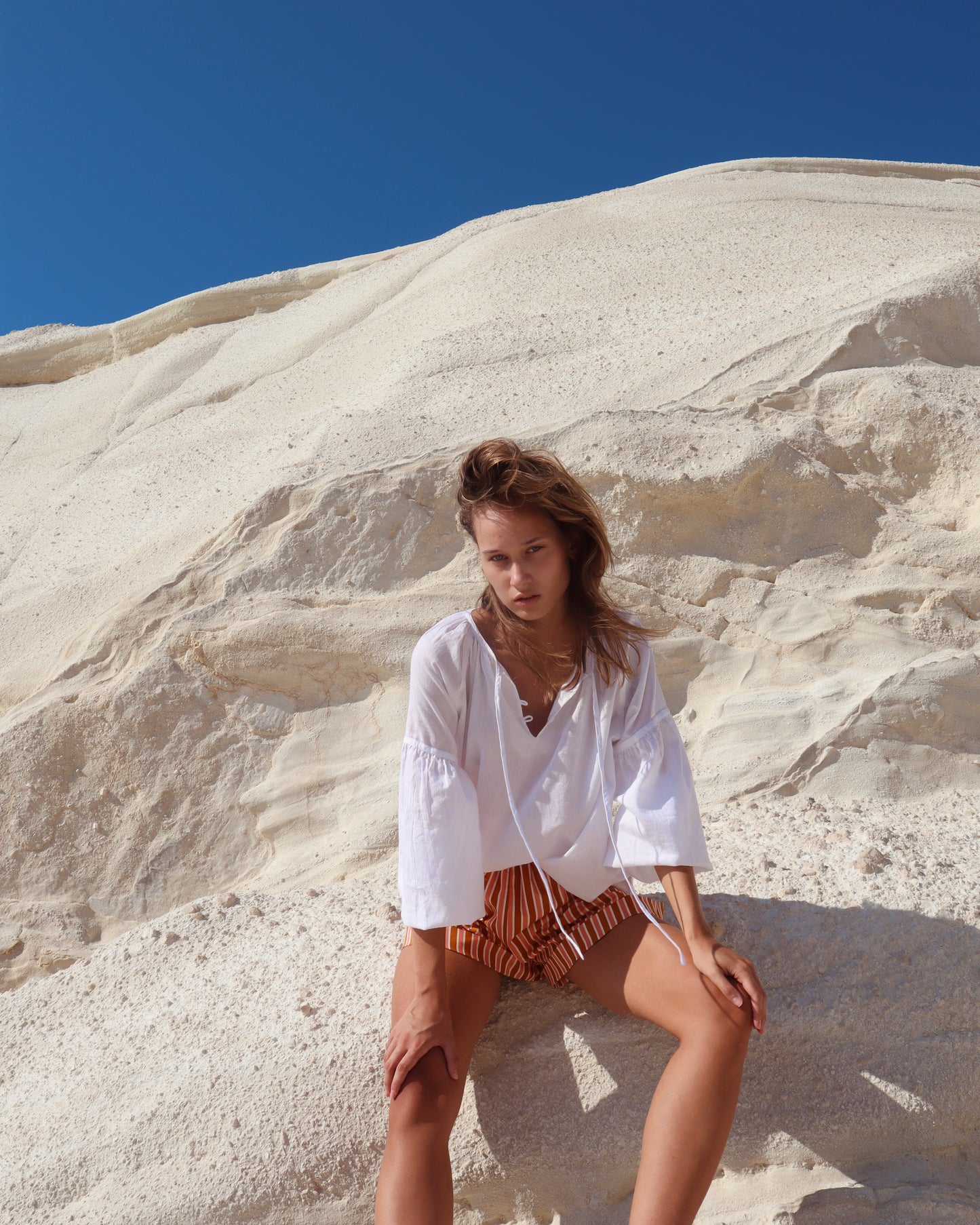Clemence Blouse - white