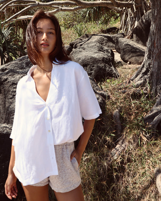 William Shirt - White PRE ORDER