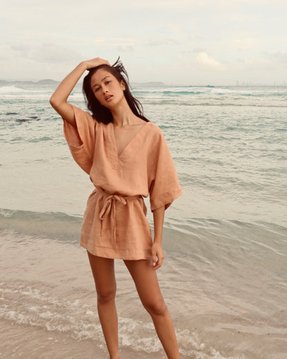 Aya Mini Dress - Desert Dust