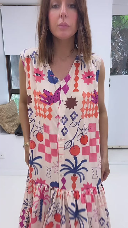 Sample Long Dress Size 8-10
