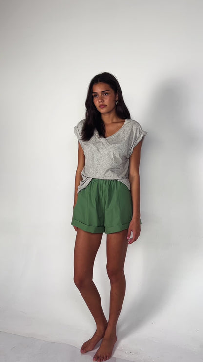 Rowan T-shirt - Grey Marle