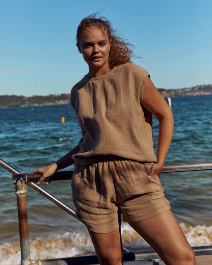 Tala Shorts - Sahara