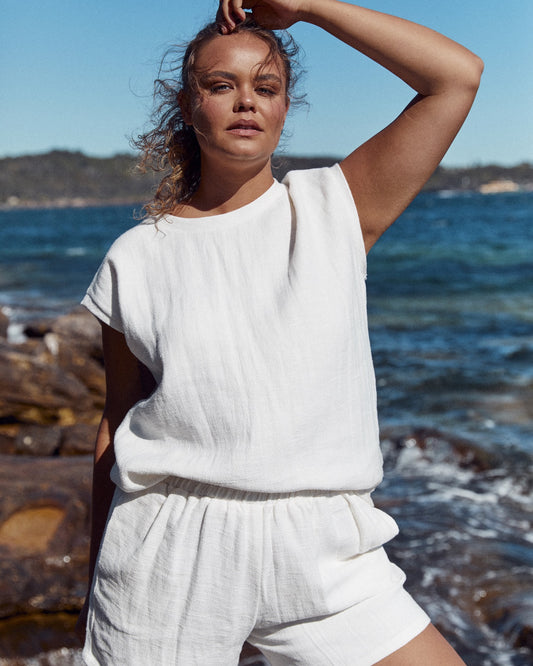 Moxy Top - White