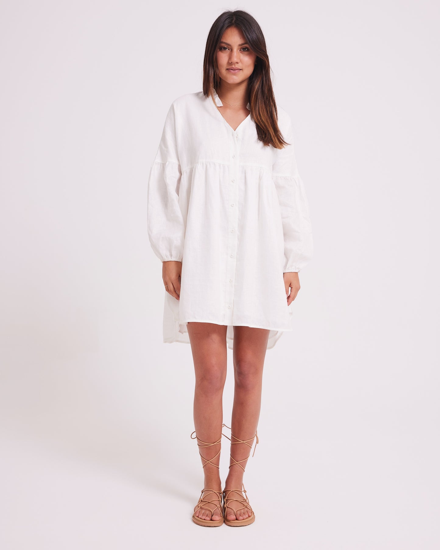 Blake Mini Dress - White
